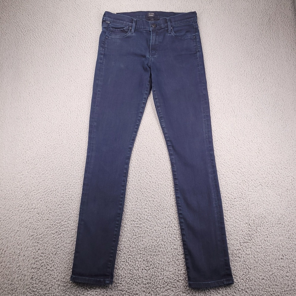 COH Jeans Size 29 Avedon Ultra Skinny Mid Rise Dark Wash Stretch Denim